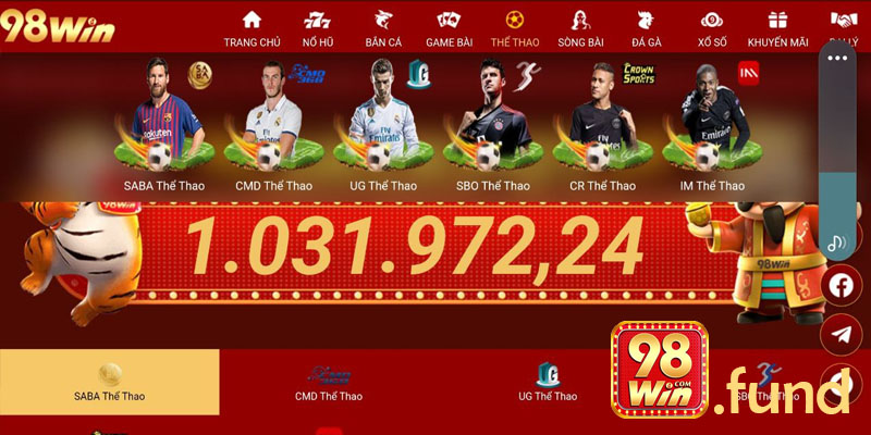 Tổng quan về thể thao 98win cực cuốn